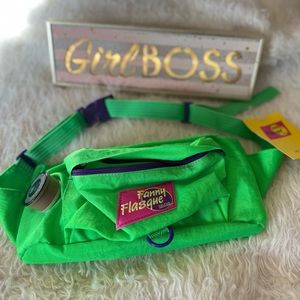 NWT Vintage Circa 1980s fanny pack flask